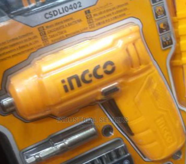 Cordless Screwdriver - main view