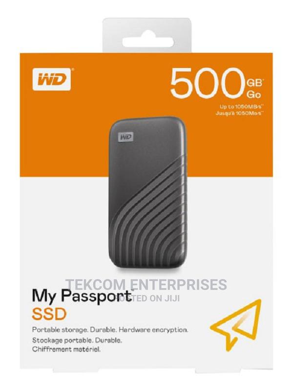 WD My Passport 500gb Ssd - main view