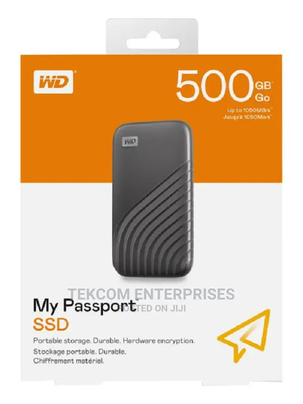 WD My Passport 500gb Ssd