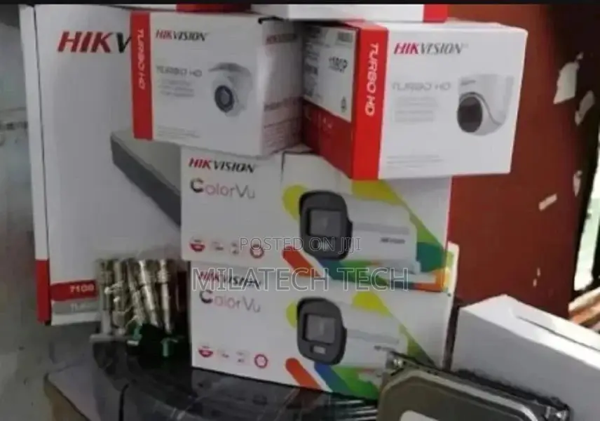 Five Dahua CCTV Cameras Security Surveillance Complete