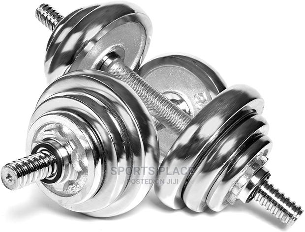 Chrome Dumbells - main view