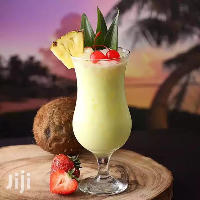 Pina Colada Cocktail Glass Set