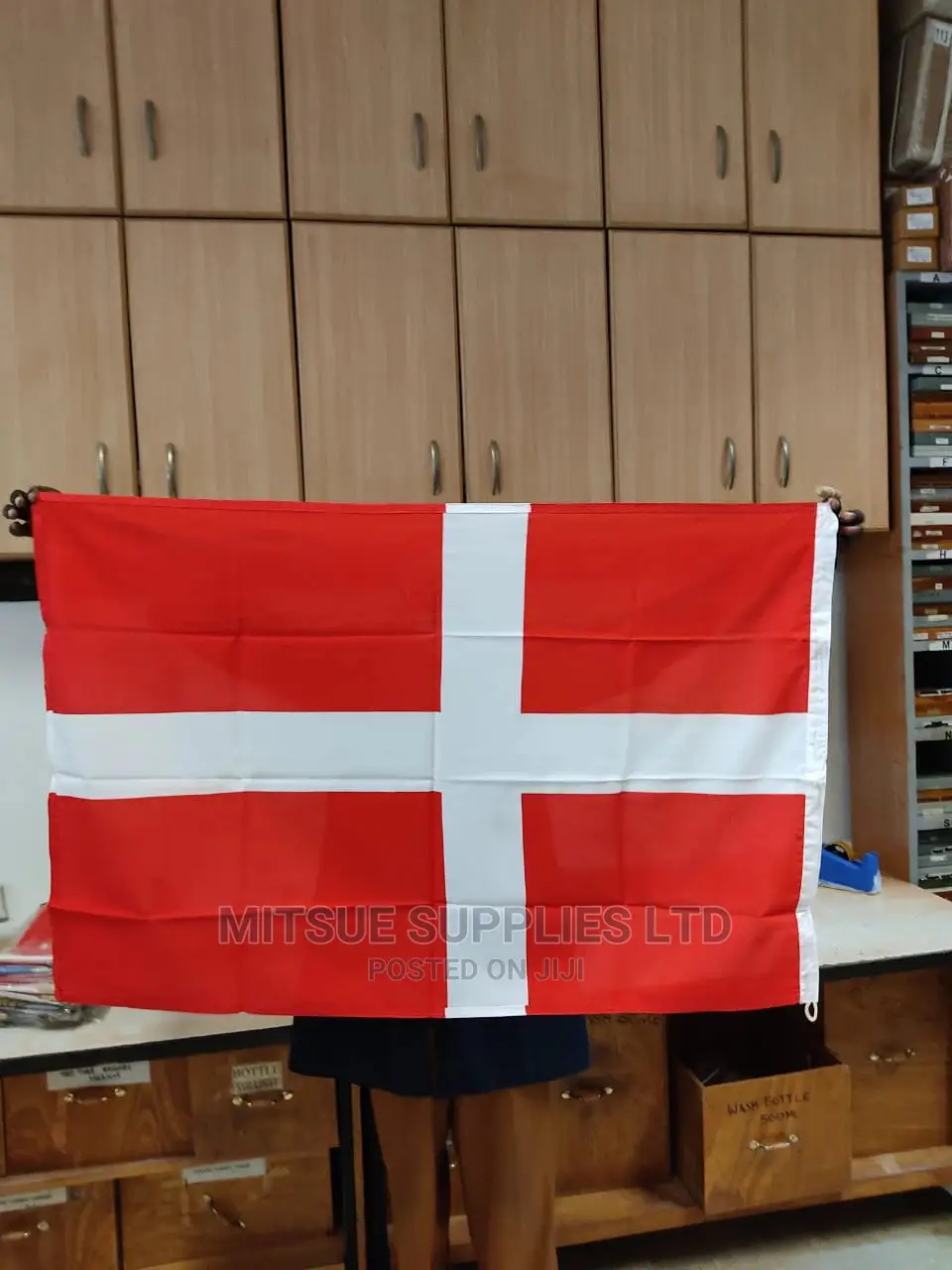 Denmark Flag Large 40x60 Inches
