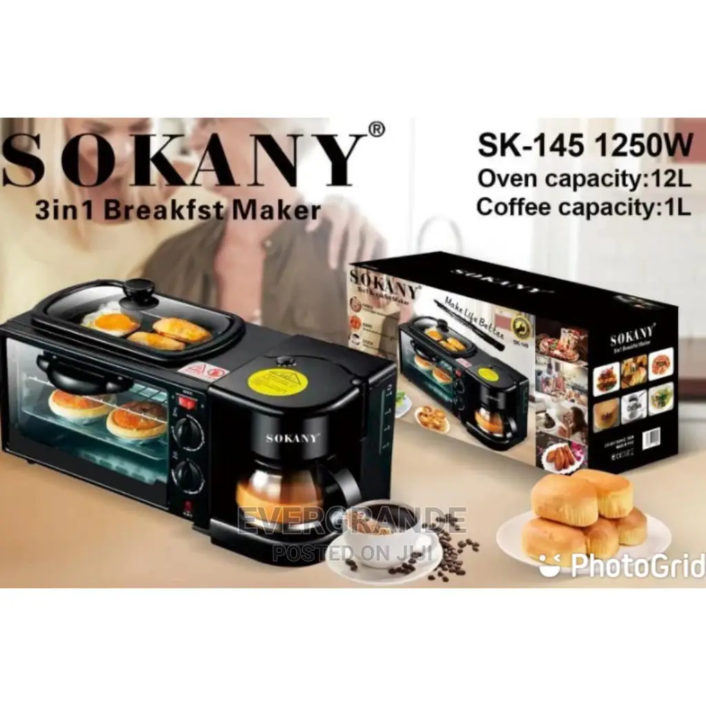 3 in Breakfast Maker
