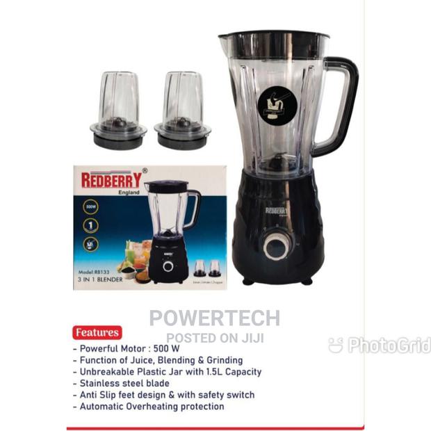 Super New 3 in 1 Blender Redberry - main view