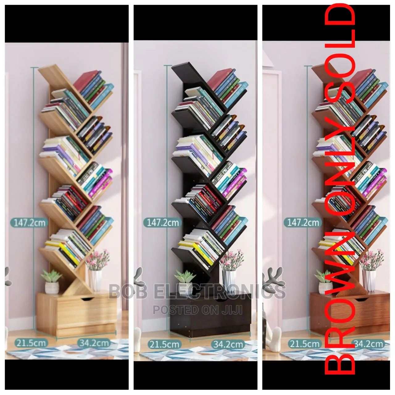 Tree Shaped Book Shelf