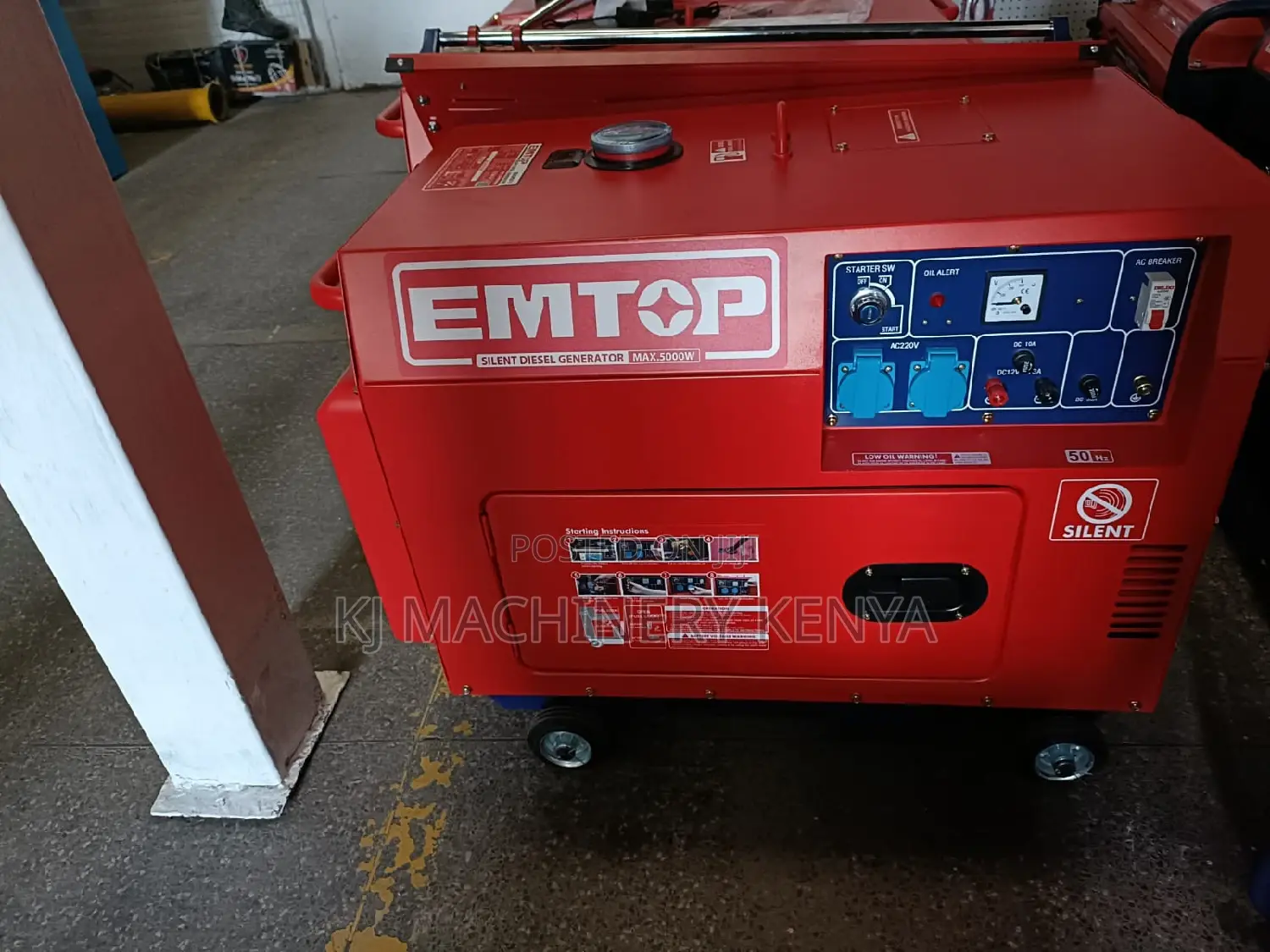 Silent Diesel Generator 5kva