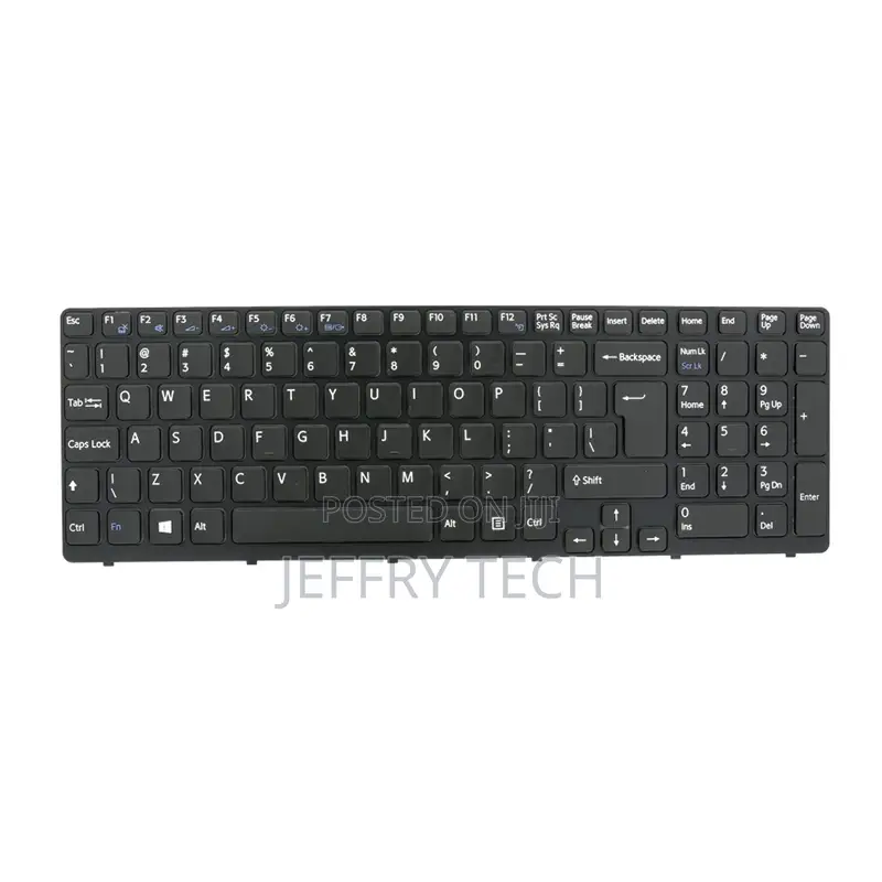 Laptop Notebook Keyboard for Sony Vaio SVE15 Black US/Englis