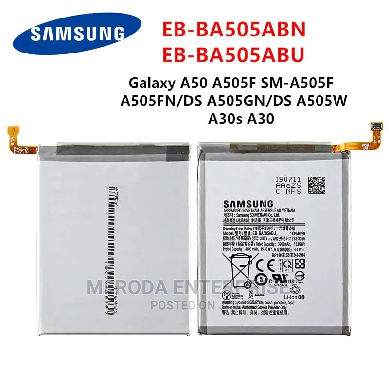 Samsung Galaxy A50 Original Battery