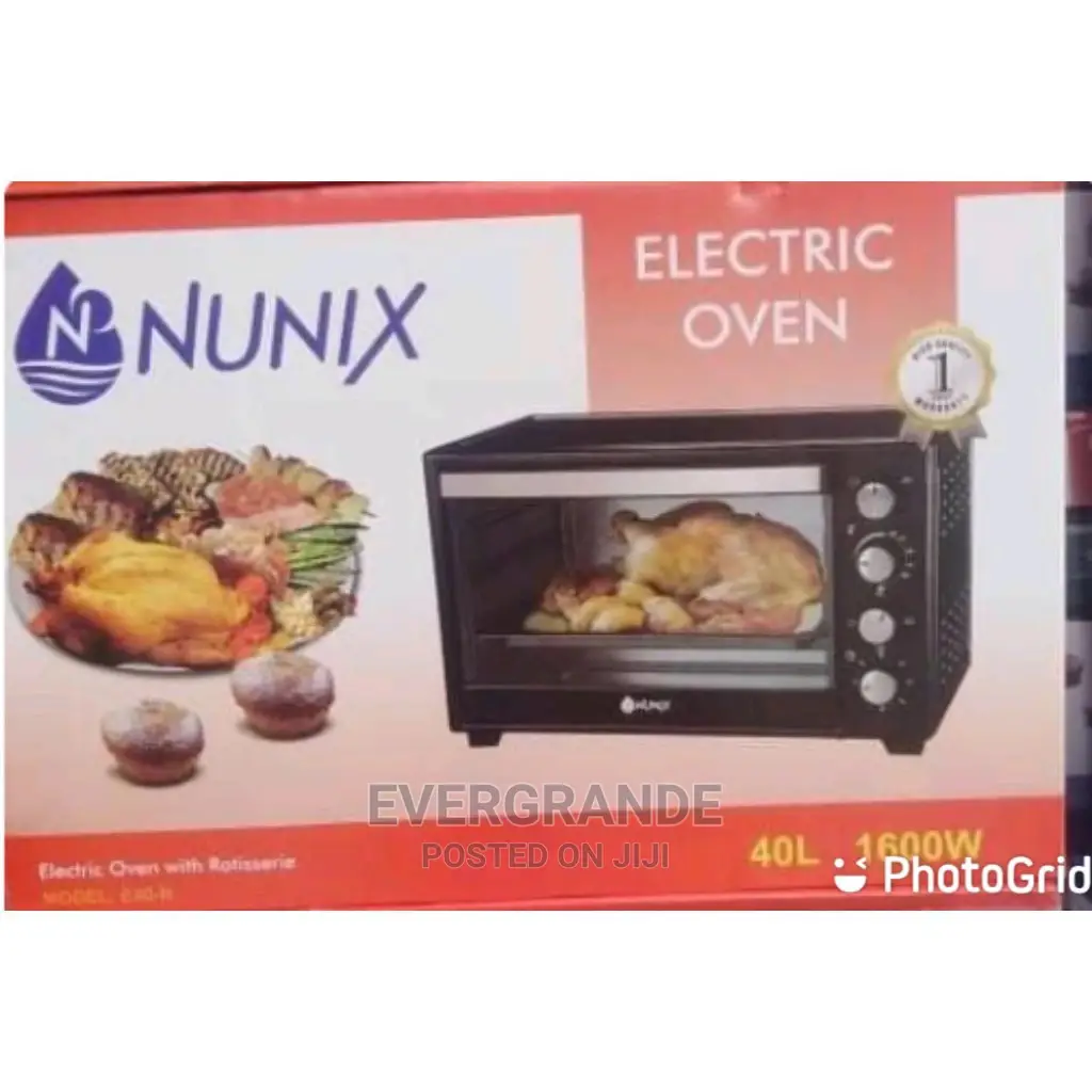 Nunix 20ltr Electric Oven