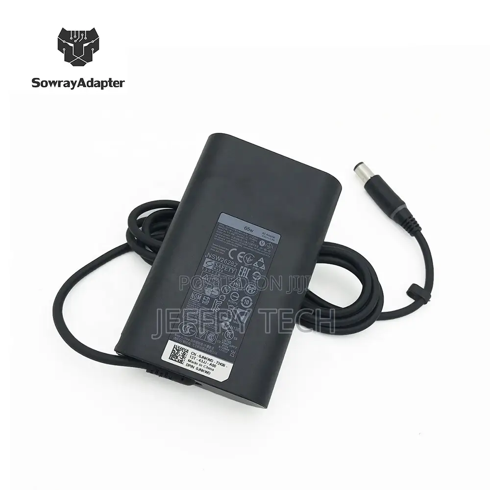 19.5V 3.34A 65W 7.4*5.0mm for Dell Laptop Charger Adapter