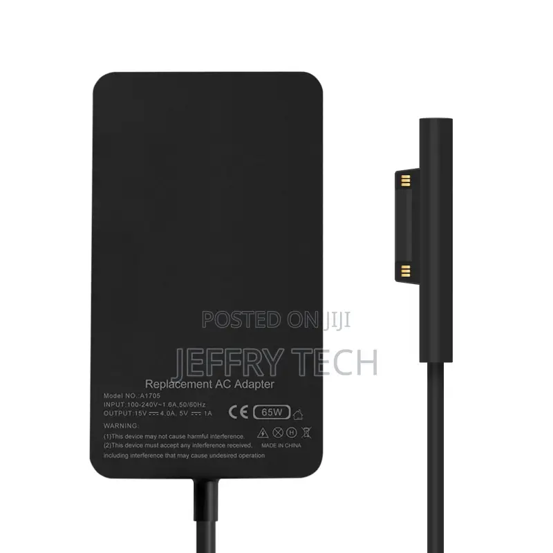 65W 15V 4A Laptop Charger With USB Port for Microsoft Surfa
