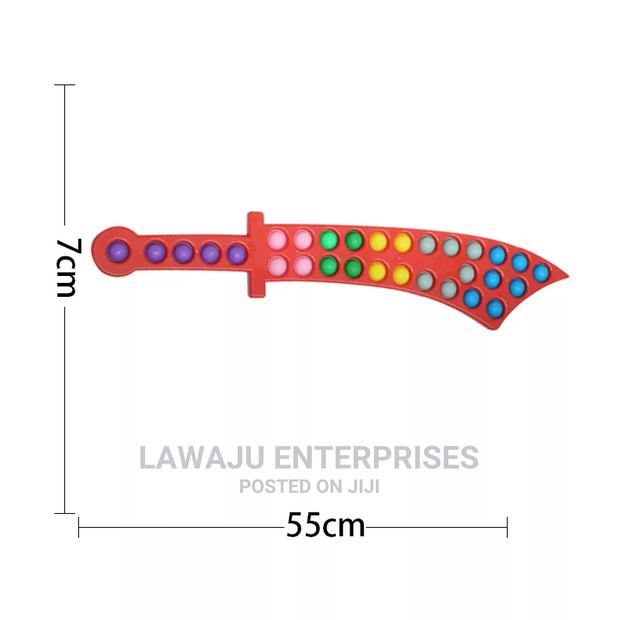 Push Pop Bubble Large Sword Antistress Toy - thumbnail 3