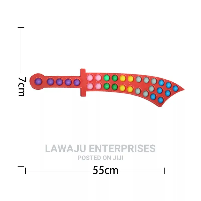 Push Pop Bubble Large Sword Antistress Toy