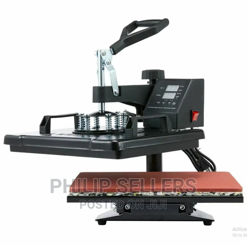 8 IN 1 Combo T-Shirt Heat Press Transfer Machine Sublimatio