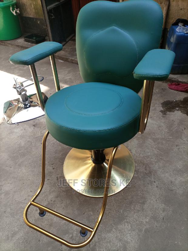 Black or Green Styling Chairs - main view