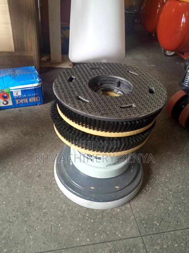 Floor Scrubber and Brush - main view