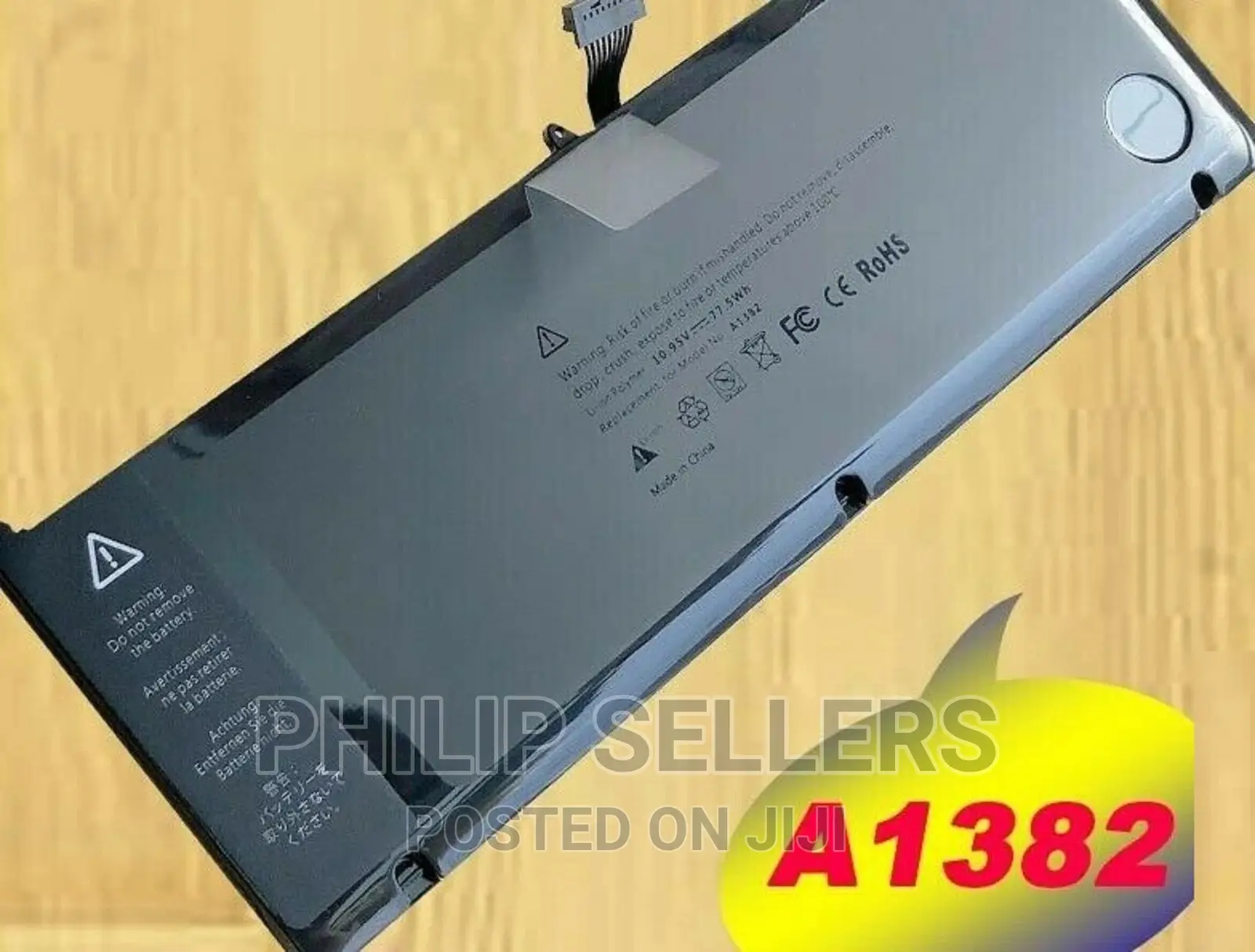 New A1382 Battery for Apple A1286 I7 Early 2011 Mid 2012 Uni