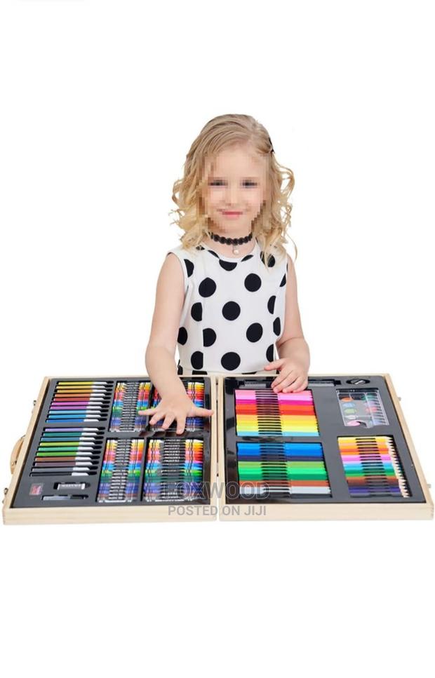 180 PCS Color Deluxe Wood Art Drawing Set - thumbnail 5