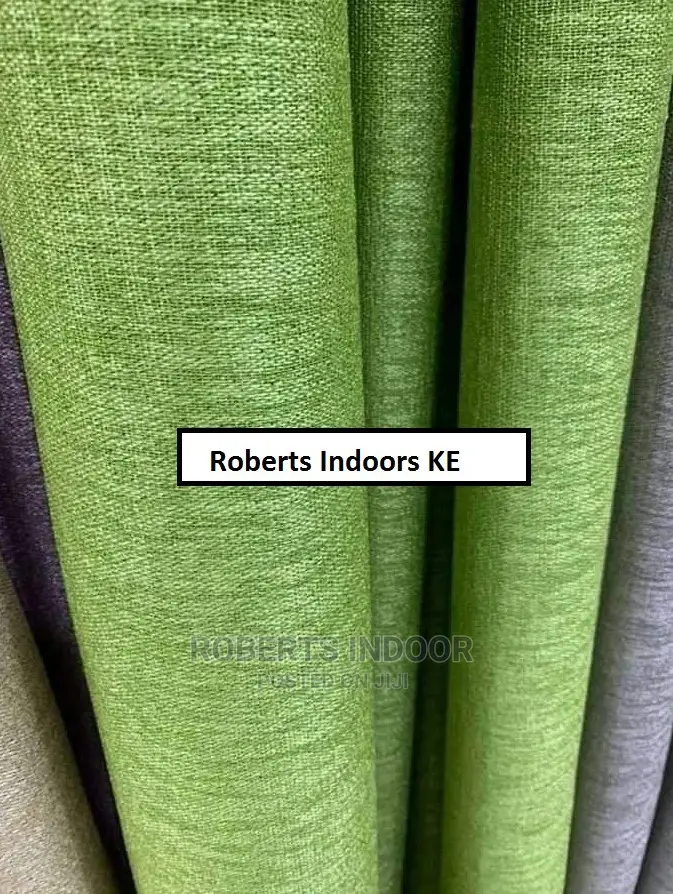 Green Linen Curtains
