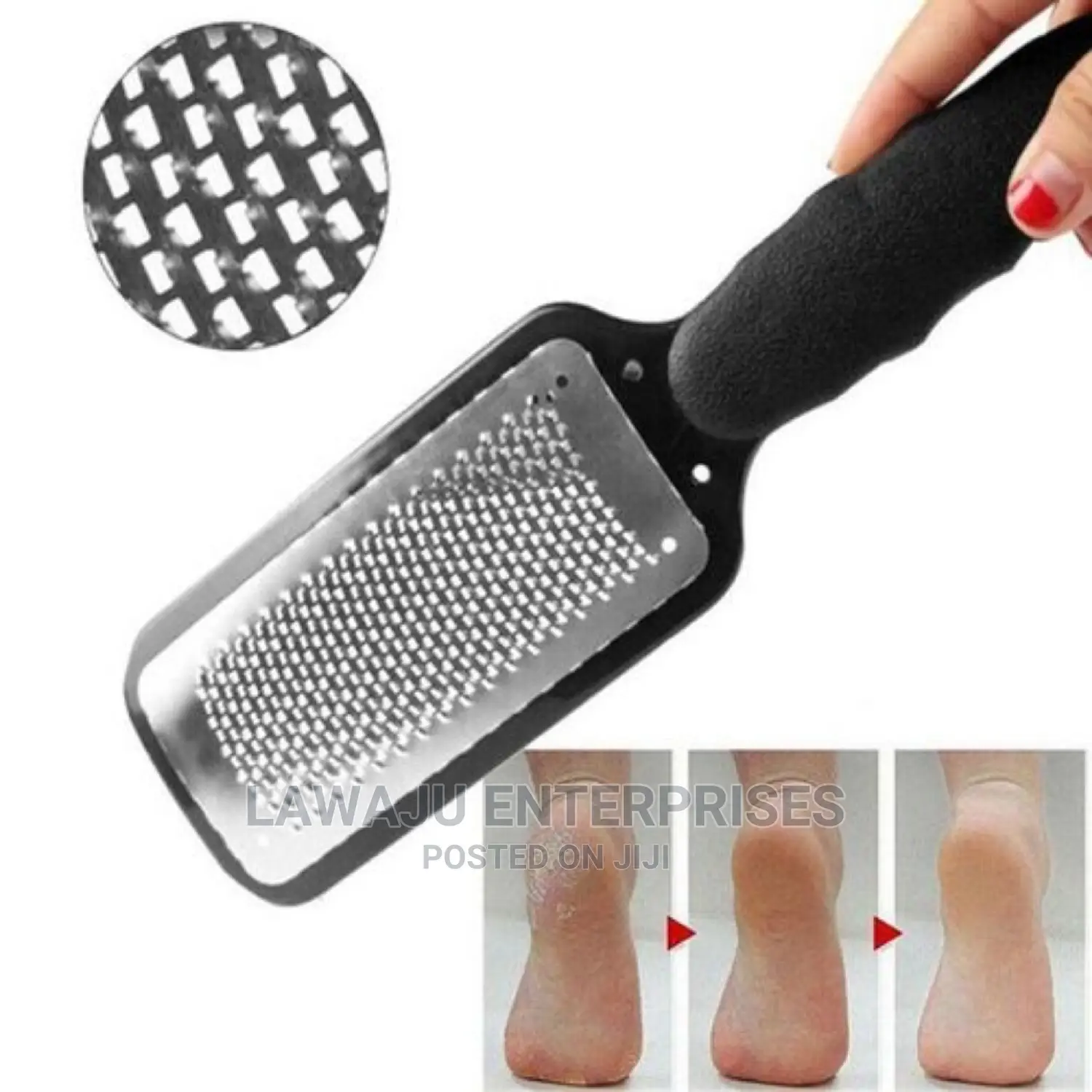 Stainless Steel Foot File/Crater/Scrapper Callous Remover
