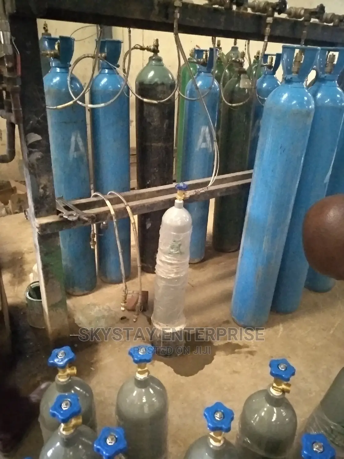 Argon CO2 Gas Cylinder 14L