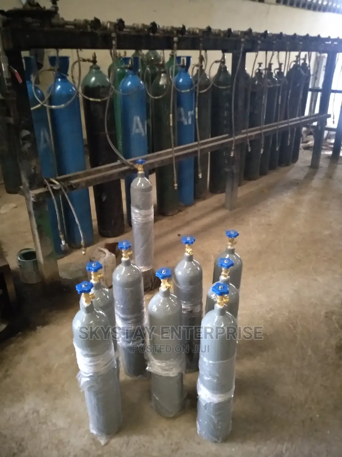 Argon CO2 Gas Cylinder 14L