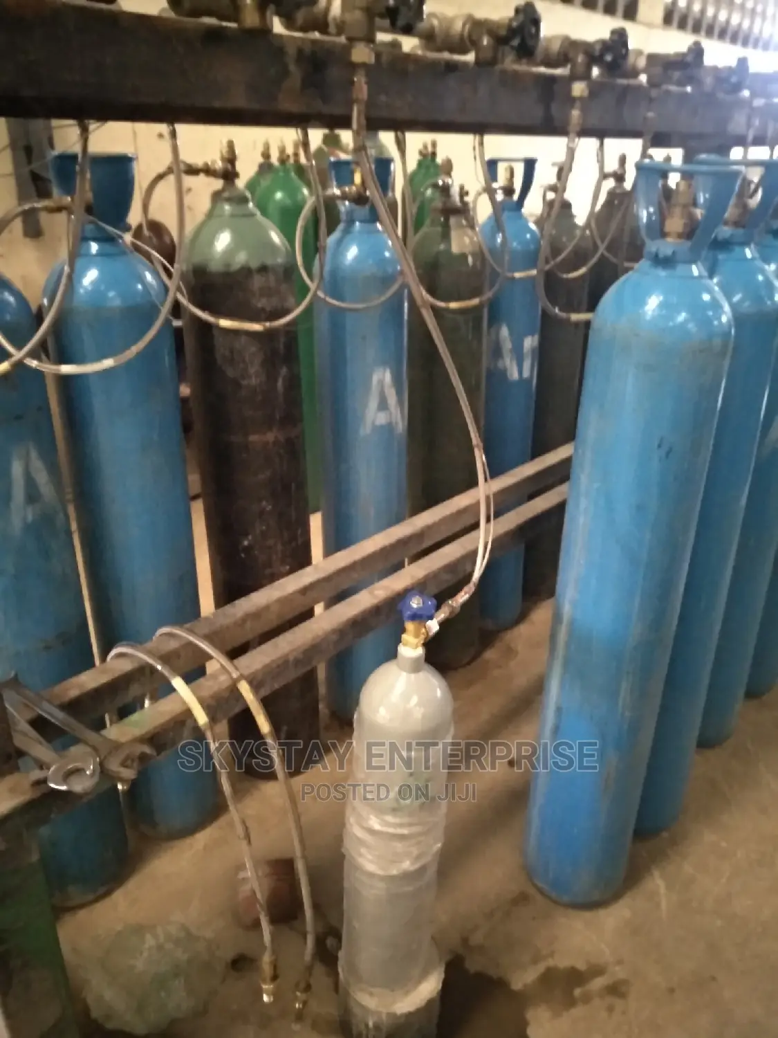 Argon CO2 Gas Cylinder 14L
