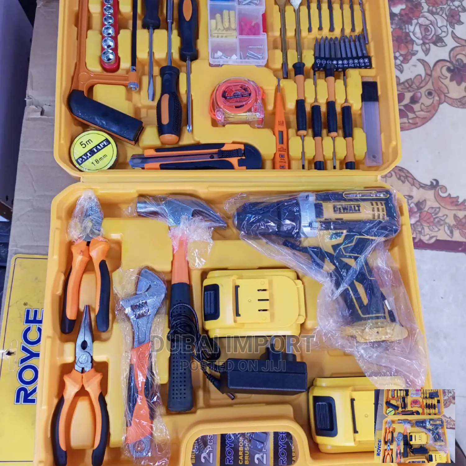 Cordless Drill With Tool