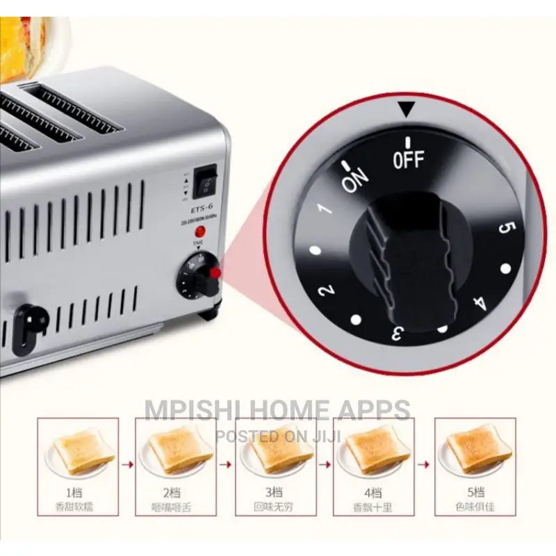 Commercial Toaster 6 Slices