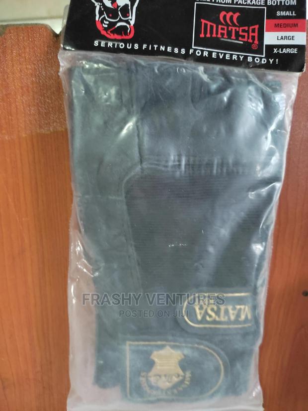 Matsa Leather Gym Gloves