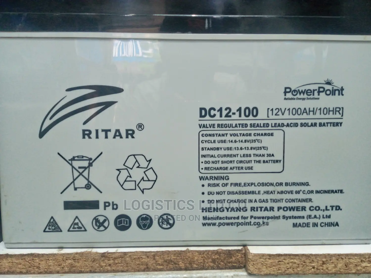 Rita Battery 100ah 12v
