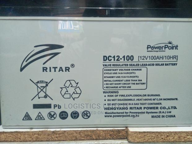 Rita Battery 100ah 12v - thumbnail 3