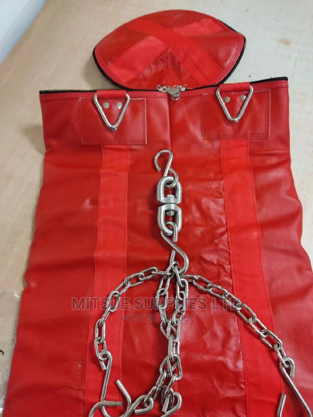 Leather Punching Bag 28 Inches - thumbnail 6