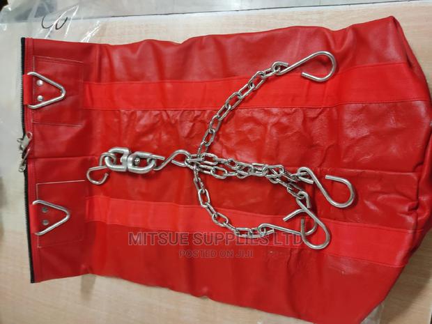 Leather Punching Bag 28 Inches - thumbnail 7