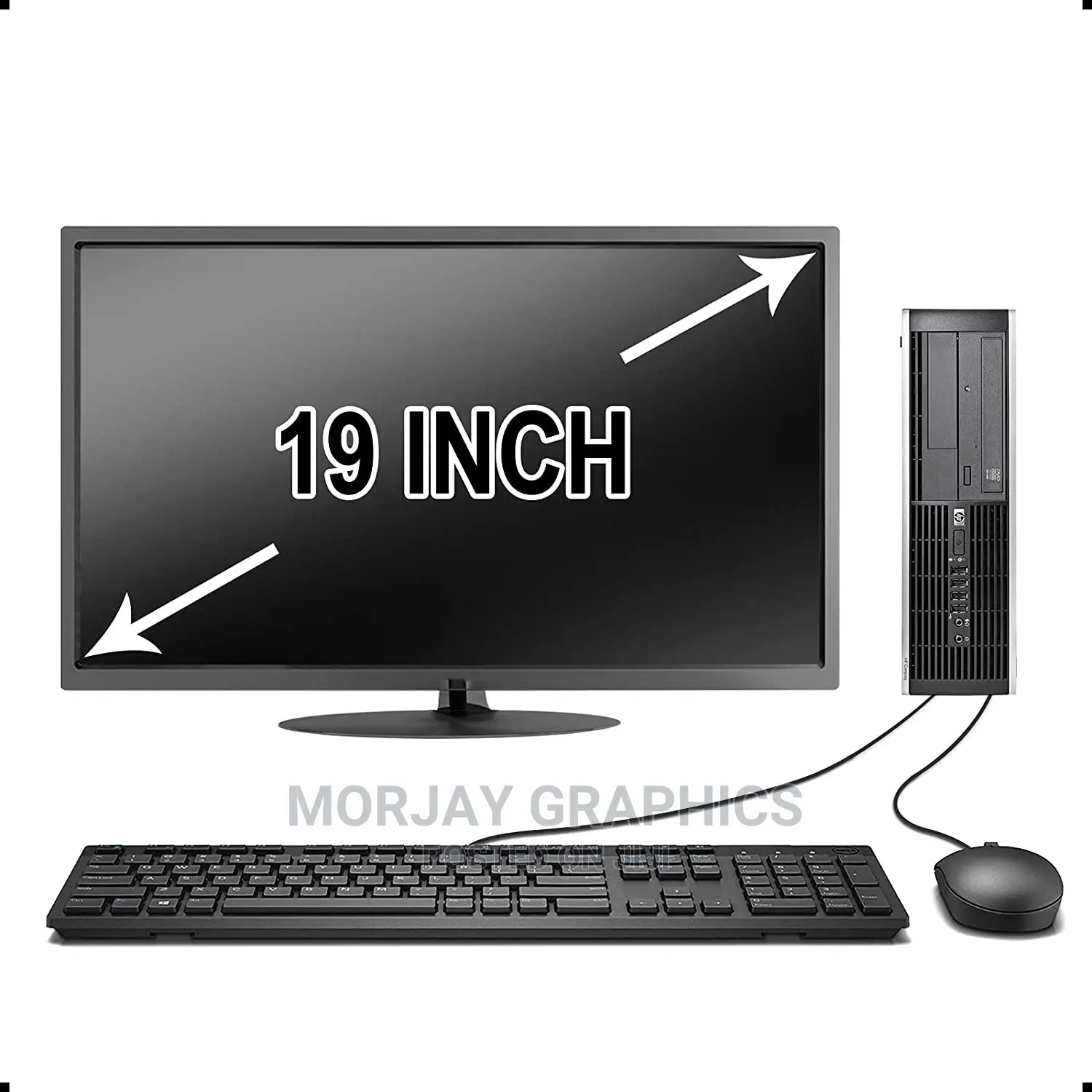 Desktop Computer HP 8GB Intel Core I5 HDD 500GB