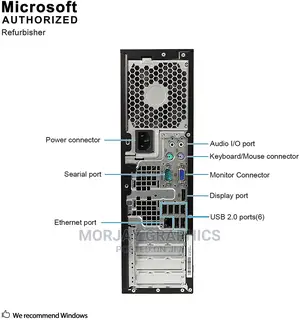 Desktop Computer HP 8GB Intel Core I5 HDD 500GB