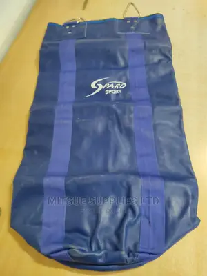 Leather Punching Bag Blue 32 Inches