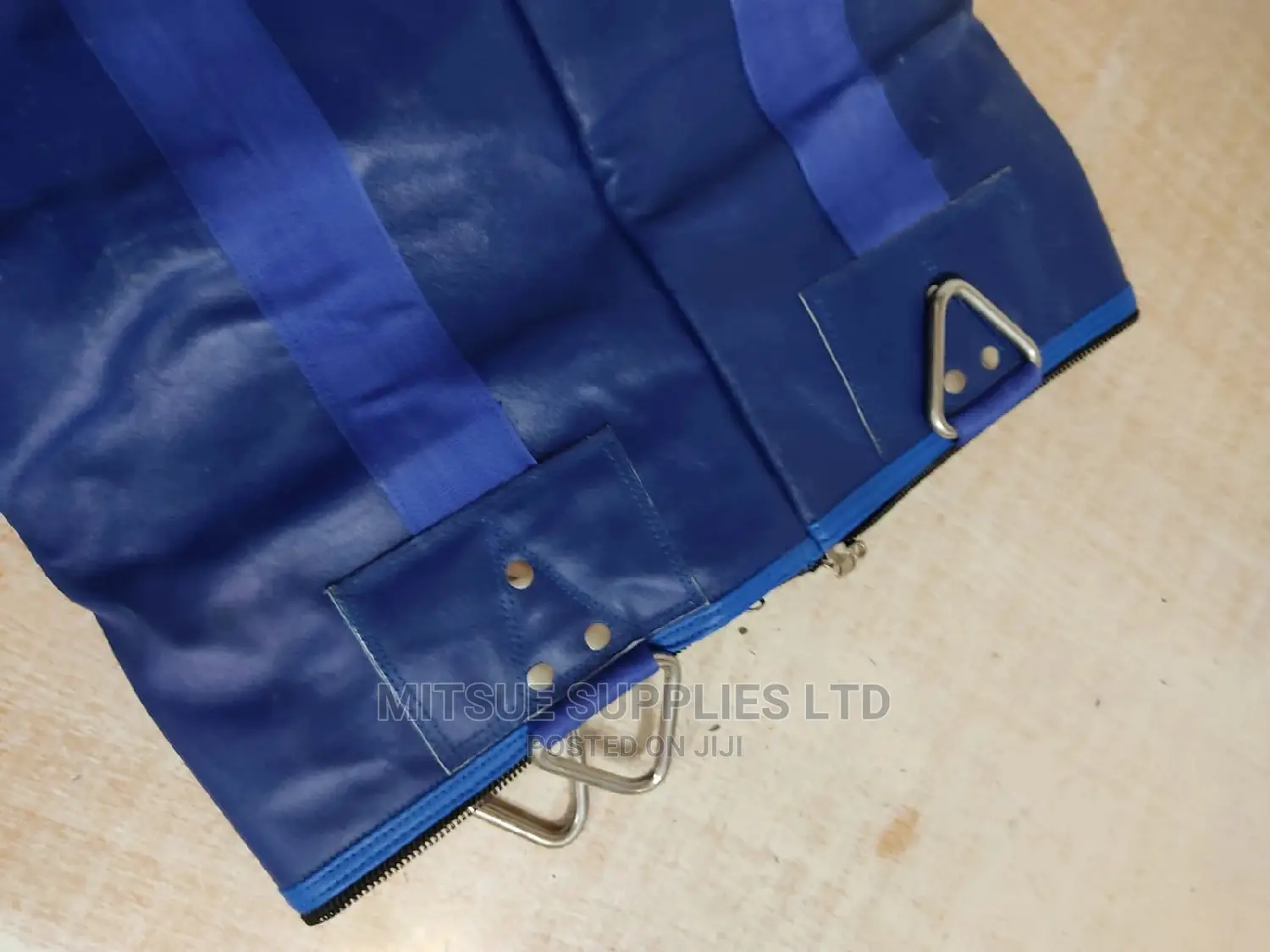 Leather Punching Bag Blue 32 Inches