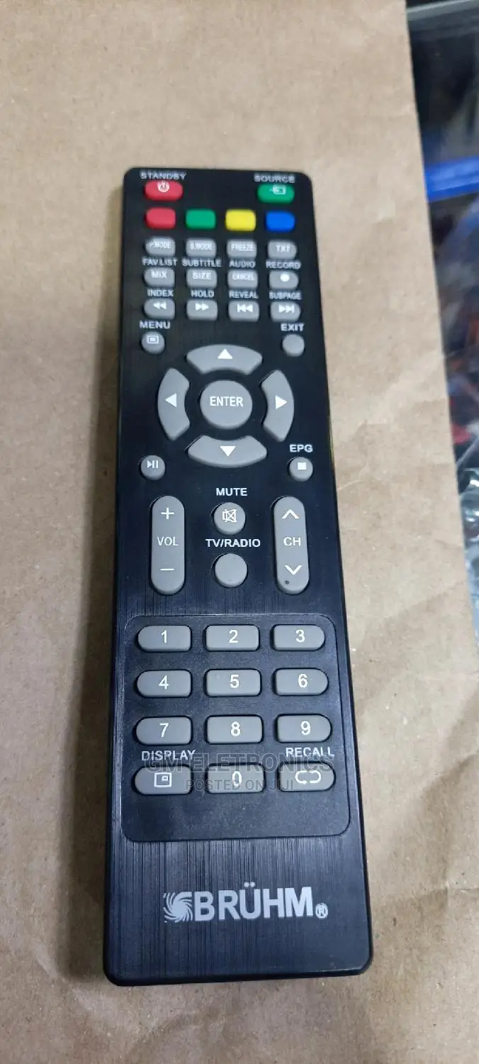 Replacement Remotes for Led Bruhm Tv.