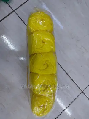 5 Yellow Chunky Knitting Yarn