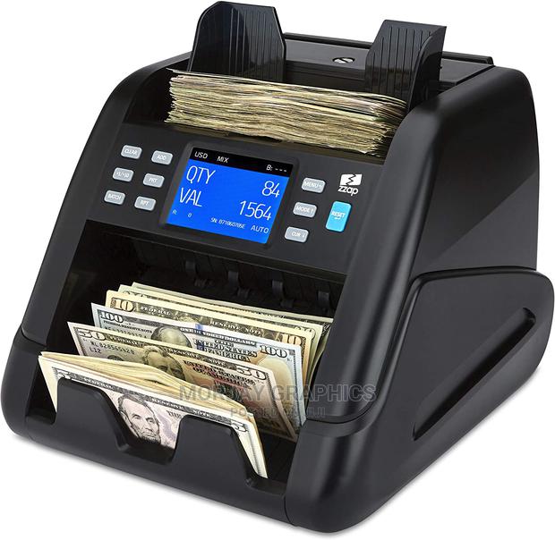 Bill Counter With Counterfeit Detection Machine - main view