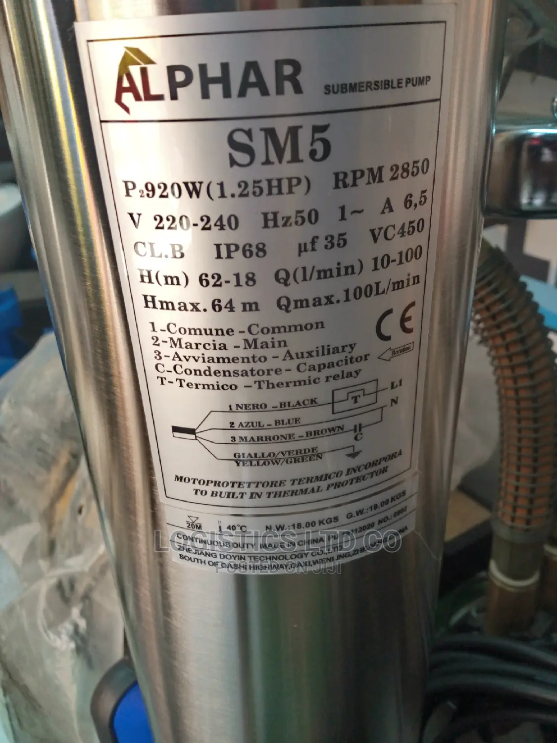 Alpha Submersible Water Pump