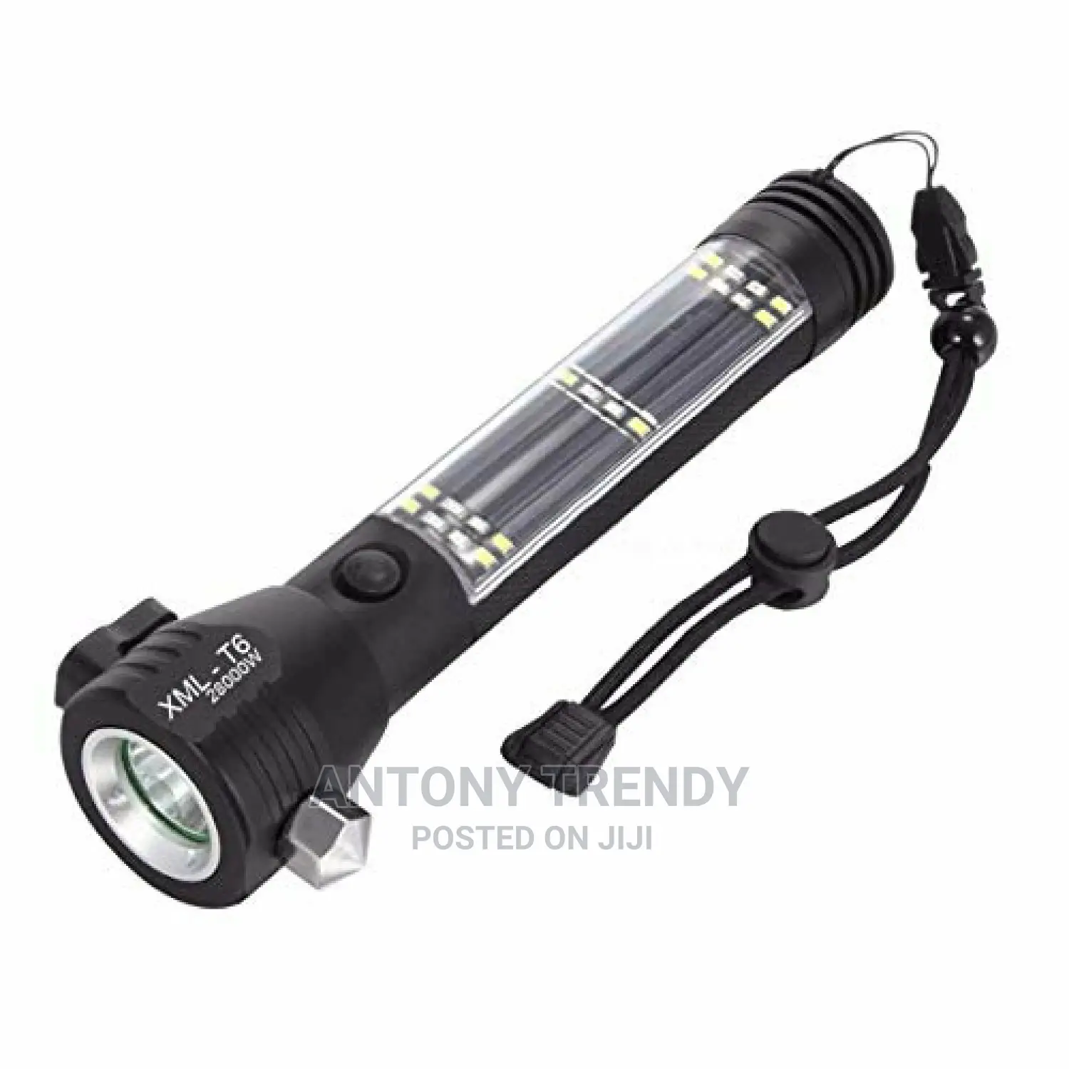 Solar Torch With Alarm and Antitheft
