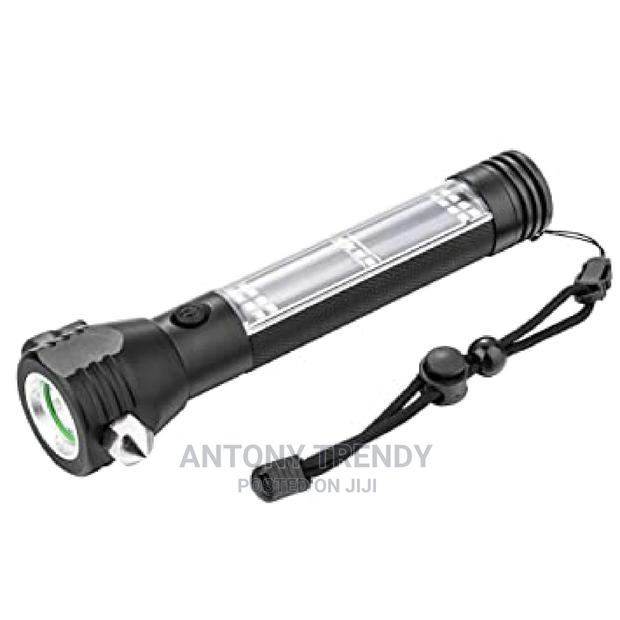 Solar Torch With Alarm and Antitheft