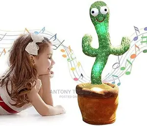 Dancing and Singing Cactus for Children It Mimics and Sings