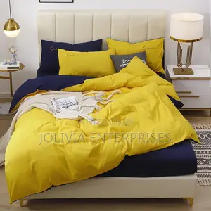 Duvet Covers Yellow Plain