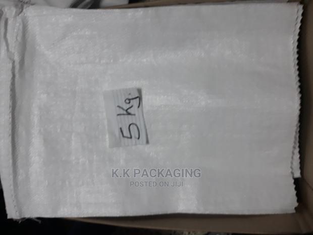 5kg White Nylon Sacks - thumbnail 3