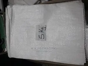 5kg White Nylon Sacks