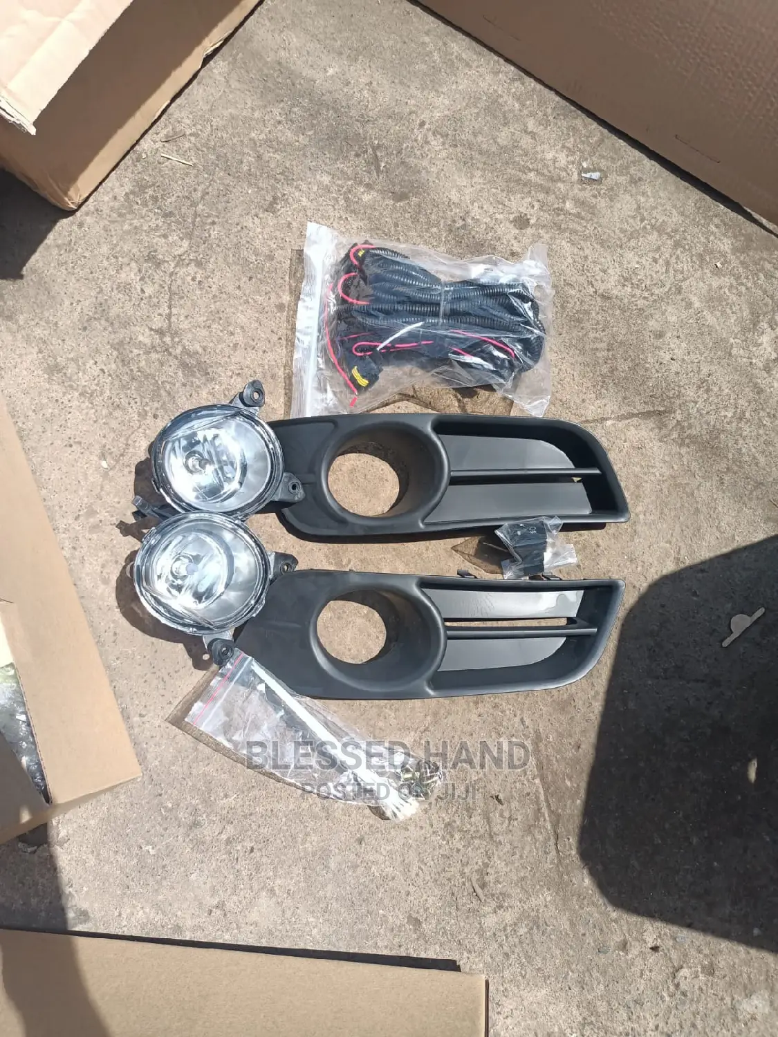 Foglamp and Covers Runx